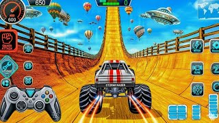 Monster Truck Mega Ramp Impossible Driver - Car Extreme Stunts GT Racing - Android GamePlay screenshot 5