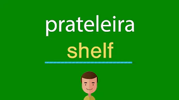 Como se diz prateleira de livro em inglês?