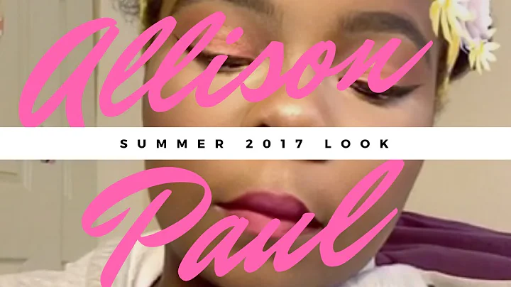 SUMMER FUN LOOK!!! Allison Paul
