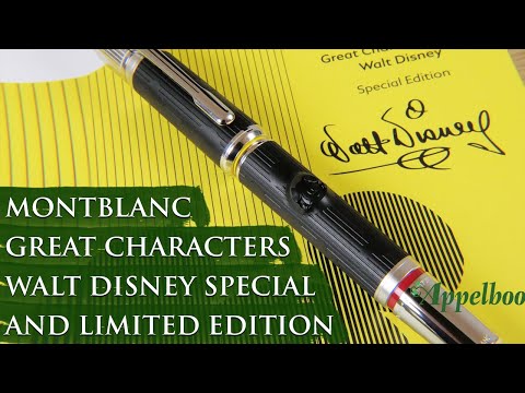 Montblanc Great Characters 2019 Walt Disney Special and Limited Edition | Available at Appelboom