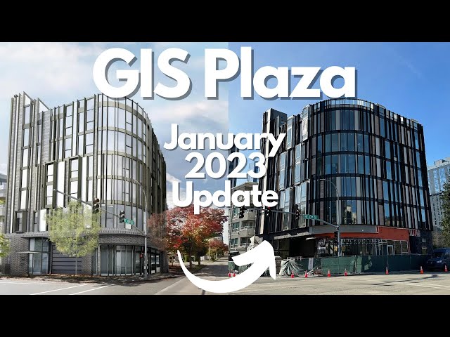 GIS Plaza Bellevue condos - 999 110th Ave NE - January 2023 condo construction update