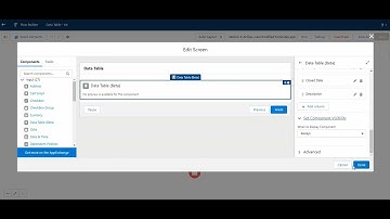 Winter23 - Data Table directly in the Salesforce Screen Flow