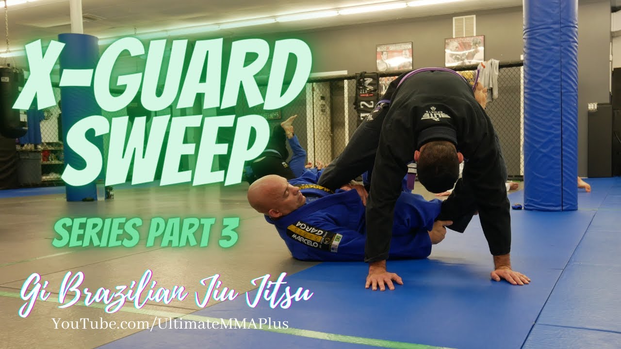 Brazilian Jiujitsu X Guard Sweep : Part 3 - YouTube