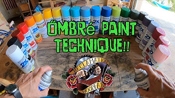 How to: Ombré paint technique!