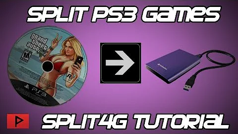 [How To] Split PS3 Games To Fit on FAT32 External Hard Drives for CFW PS3