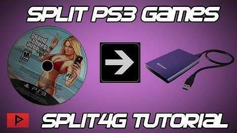 [How To] Split PS3 Games To Fit on FAT32 External Hard Drives for CFW PS3
