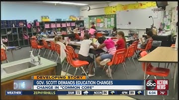 Fla. governor Rick Scott makes changes to Common Core plan