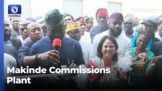 Makinde Commissions Solarised Medical Oxygen Plant In Ibadan