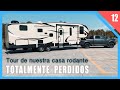 ❤️NUESTRA CASA RODANTE POR DENTRO - Ep 12 Keystone Cougar 32DBH Bunkhouse Fifth Wheel RV Tour