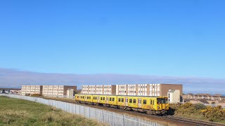 Trains around the Merseyrail network (15/04/23)