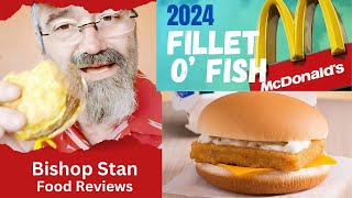 2024 McDonald's Fish Sandwich  The One that started them all