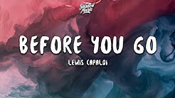 Lewis Capaldi - Before You Go (Lyrics)