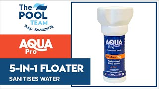 Sanitise your pool | Aqua Pro 5-in-1 Floater