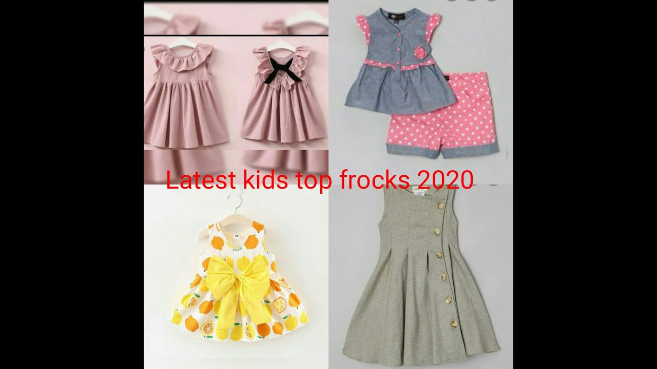 latest kids top frocks design/babies frocks