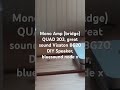 Mono Amp (bridge) QUAD 303, Visaton BG20,bluesound node x, iphone 15