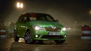 Skoda Fabia RS commercial