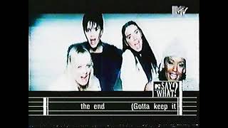 MTV SAY WHAT: Spice Girls - Goodbye (snippet) (VHS Rip)