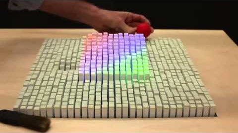inFORM   Interacting With a Dynamic Shape Display