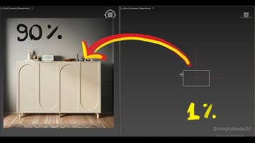 3ds Max Console Table Modeling | Complete Spline to 3D Process