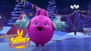 Gelo e neve | As Aventuras de Sunny Bunnies | Desenhos Animados Infantis