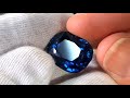 Unboxing a 200000 burmese sapphire