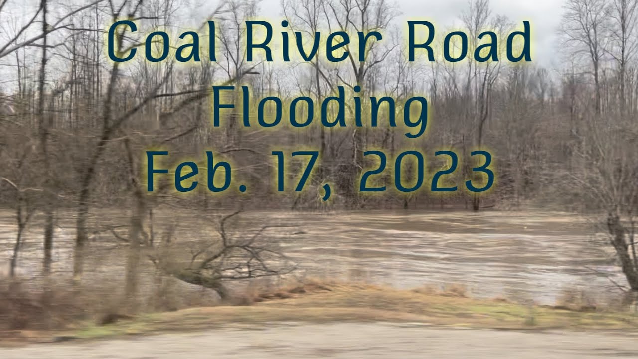 It’s flooding here in WV. Coal River Road in Saint Albans and Tornado