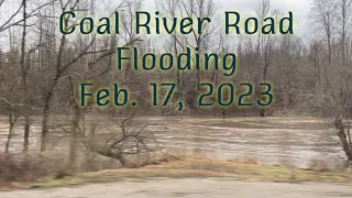 It’s flooding here in WV.  Coal River Road in Saint Albans and Tornado WV #appalachia #flooding #wv
