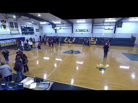 Washington  vs. sharkey issaquena academy Varsity Mens' Basketball