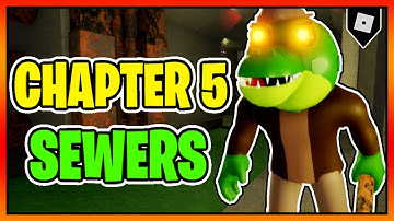 SEWERS ESCAPE - PIGGY BOOK 2 CHAPTER 5 [Full Walkthrough] || Roblox