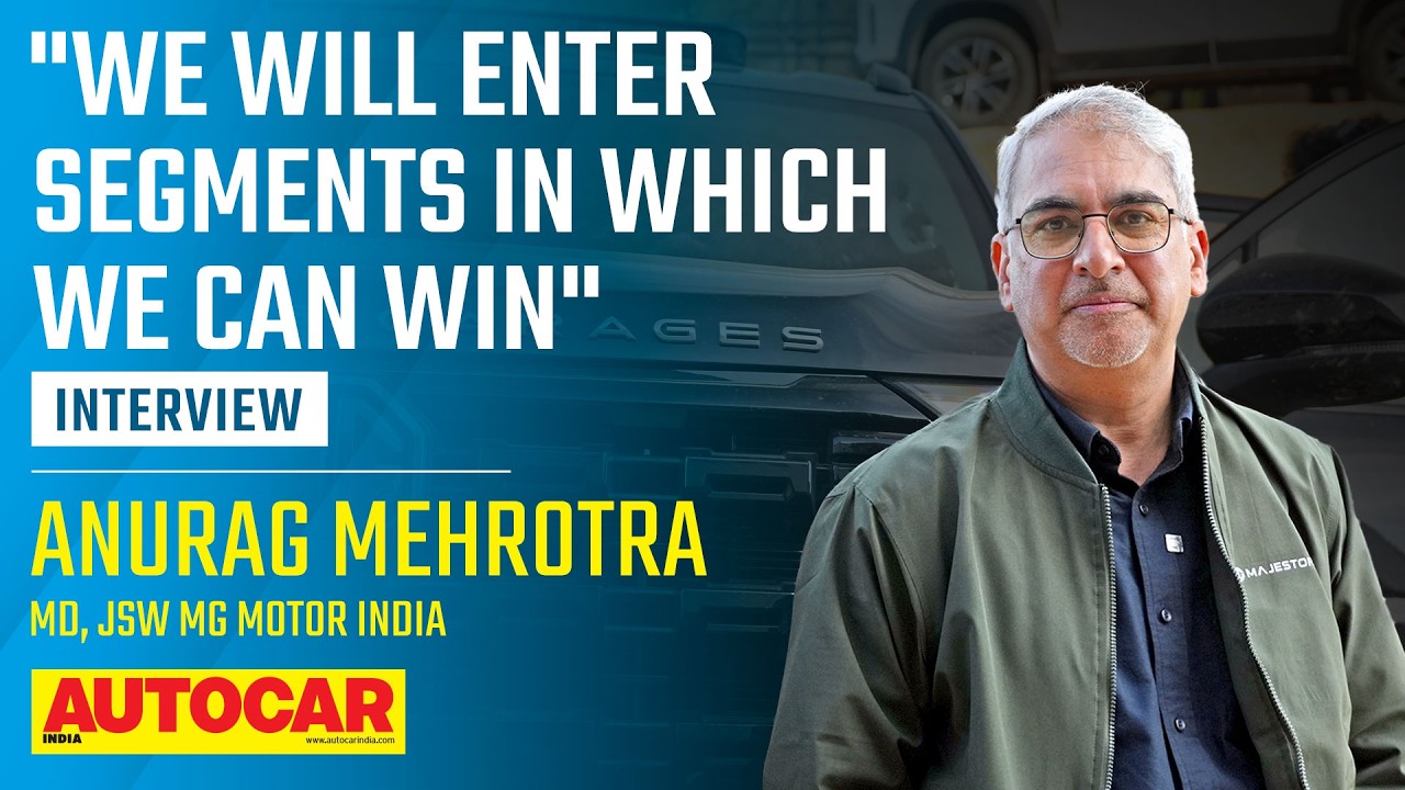MG Majestor USPs, future of diesels in an EV world & more- Anurag Mehrotra |Interview| Autocar India