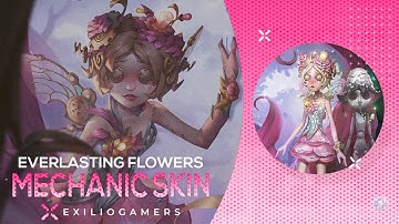 Mechanic - Everlasting Flowers skin pack gameplay l Identity v