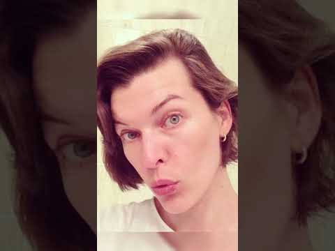 Video: Milla Jovovich makyajı: aktrisin en güzel görünüşü