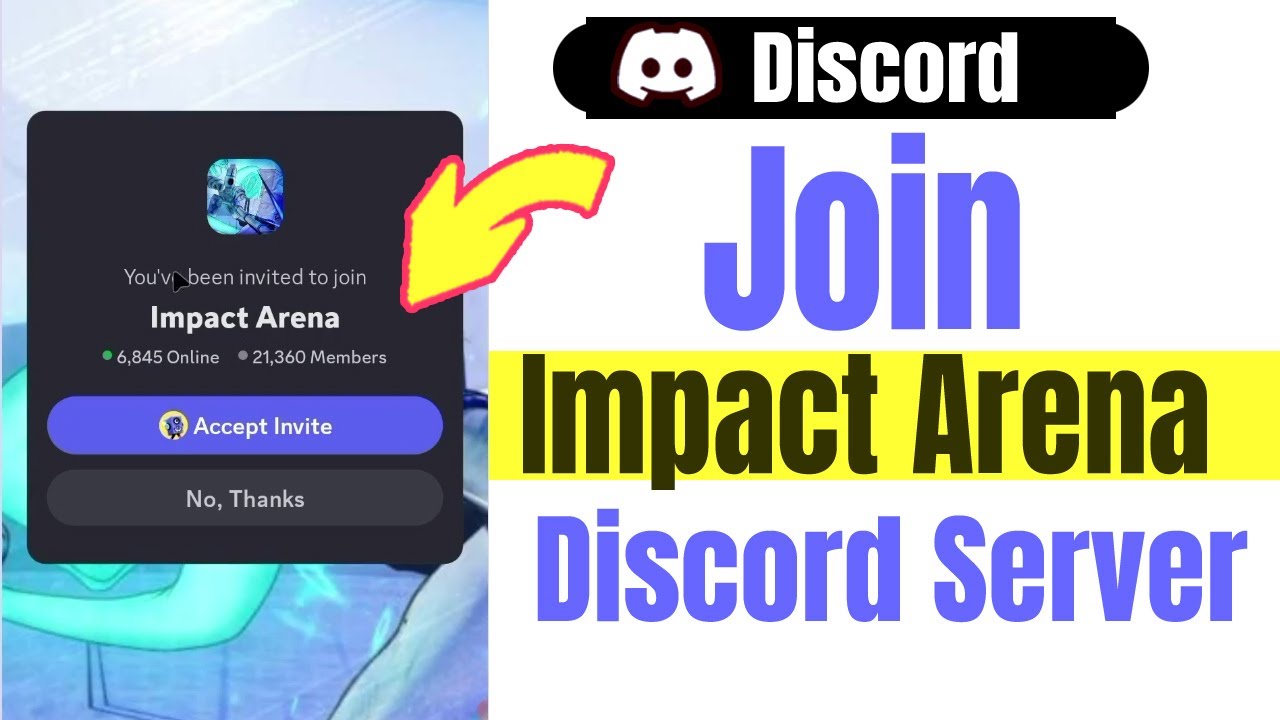 How To Join Discord Impact Arena Server on Mobile - YouTube