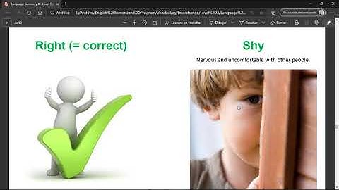 Unit 8A Explanation Interchange Fifth Edition Level 3 - Erick