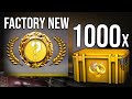 I got the rarest gloves.. (1000 Broken Fang Case Opening)