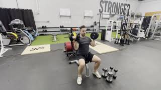 Seated DB Corkscrew Press