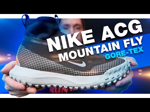 Первые кроссовки с карбоновой пластиной для трейла! Подробный обзор Nike ACG Mountain Fly gore-tex