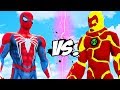 SPIDER-MAN VS HEATBLAST (BEN 10) - EPIC BATTLE