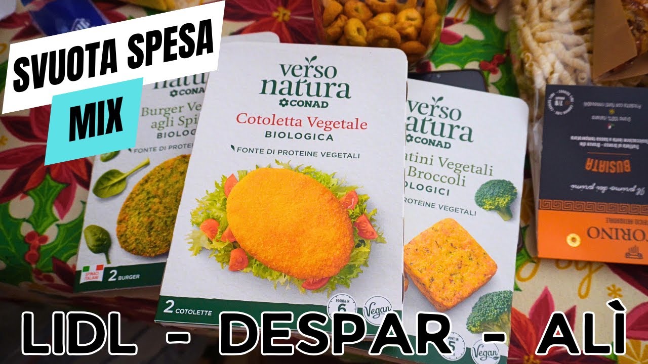 Svuota la spesa Lidl, Despar, Alì