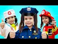 Professions Song | Sing-Along Nursery Rhymes & Kids Songs | Jobs and Career Song