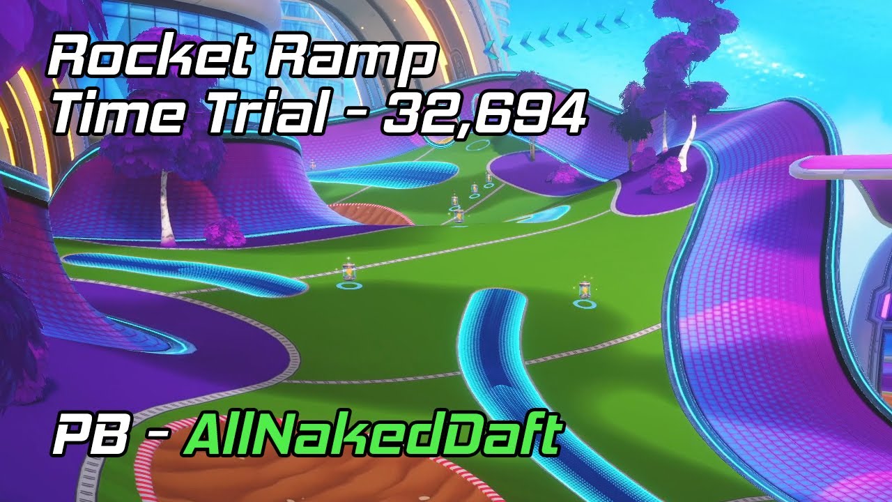 Rocket Ramp - Time Trial - 32,694 PB - TURBO GOLF RACING - YouTube