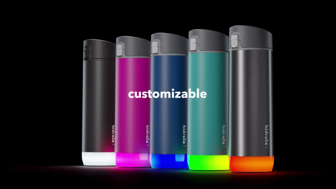 Buy HIDRATESPARK Steel Smart Water Bottle (21Oz,Brushed) HI 006