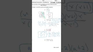 Unit 3B   Multiplying and Dividing Rationals