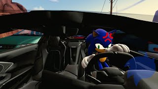 Sonic Gets Stuck in a Traffic Jam (Rough Draft & Second Draft Footage)