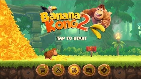 Banana Kong 2 - Gameplay Walkthrough Part 1 (iOS Android)