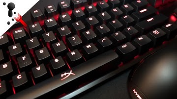 HyperX Alloy FPS Keyboard Review (with Cherry MX Red sound test)