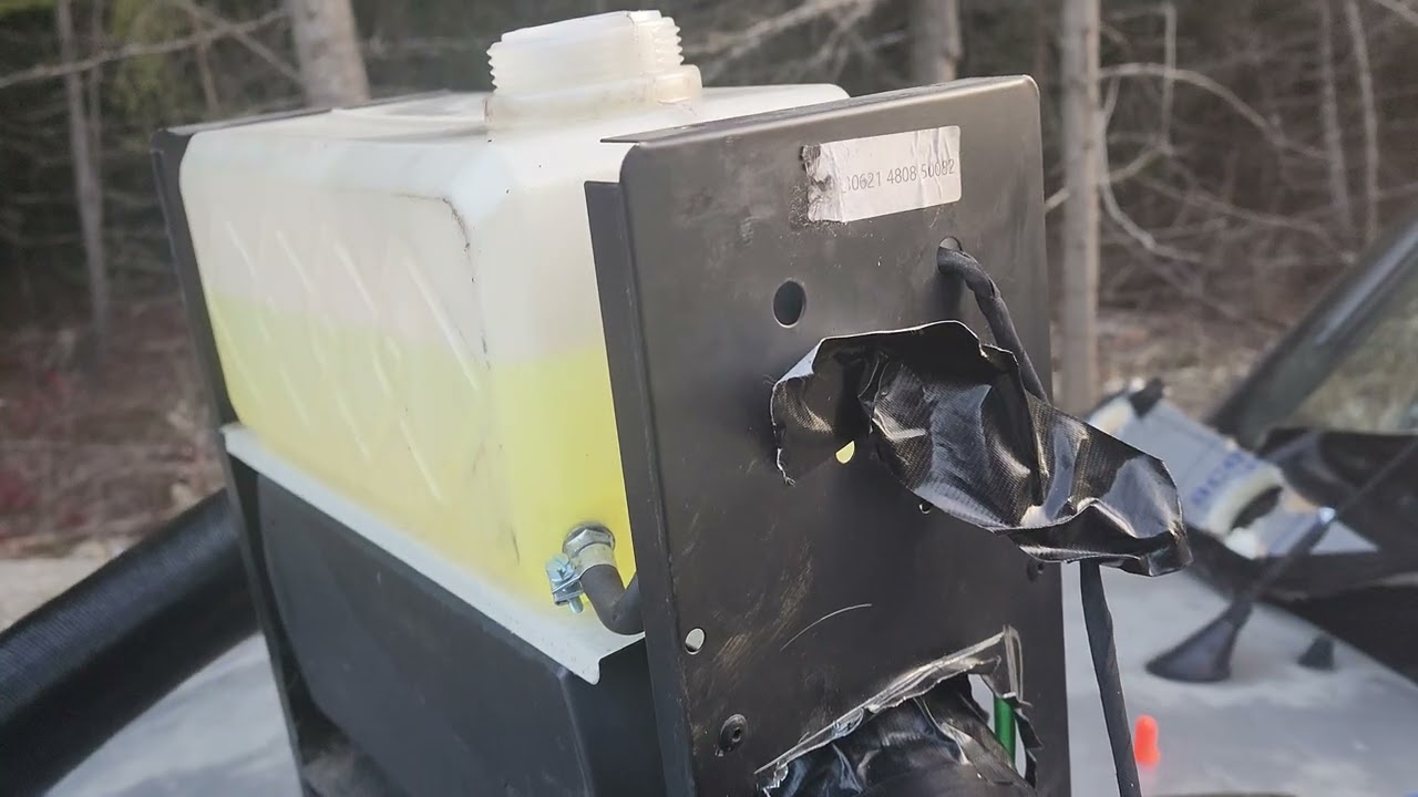 Plan to quiet Diesel heater pump.