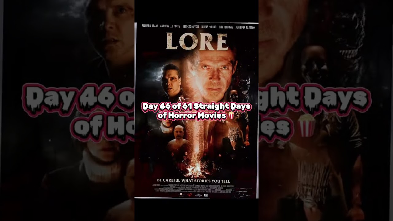 Day 46 of 61 Straight Days of Horror Movies. 