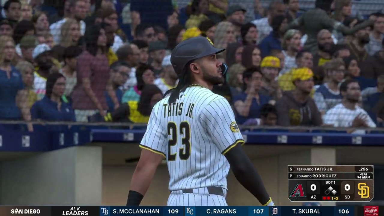MLB The Show 25 Gameplay: Arizona Diamondbacks vs San Diego Padres - (PS5) [4K60FPS]