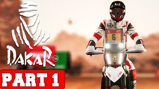 Dakar Desert Rally Gameplay Walkthrough Part 1 - No Commentary (PC FULL GAME)